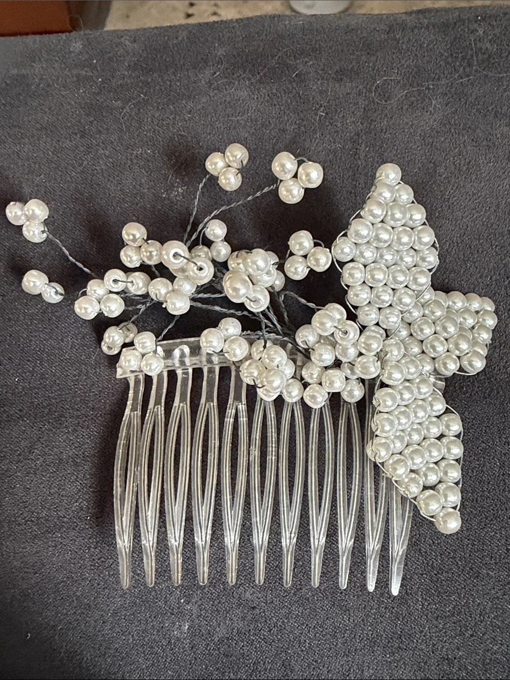 Vintage Pearl Accent Hair Clip Set – Women's Fashion Hair Accessories